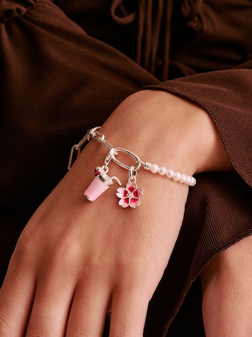 Thomas Sabo Anhänger 'Pink Matcha' in Silber
