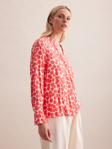 Chemisier 'Schwarze Rose' SEIDENSTICKER en rose : devant
