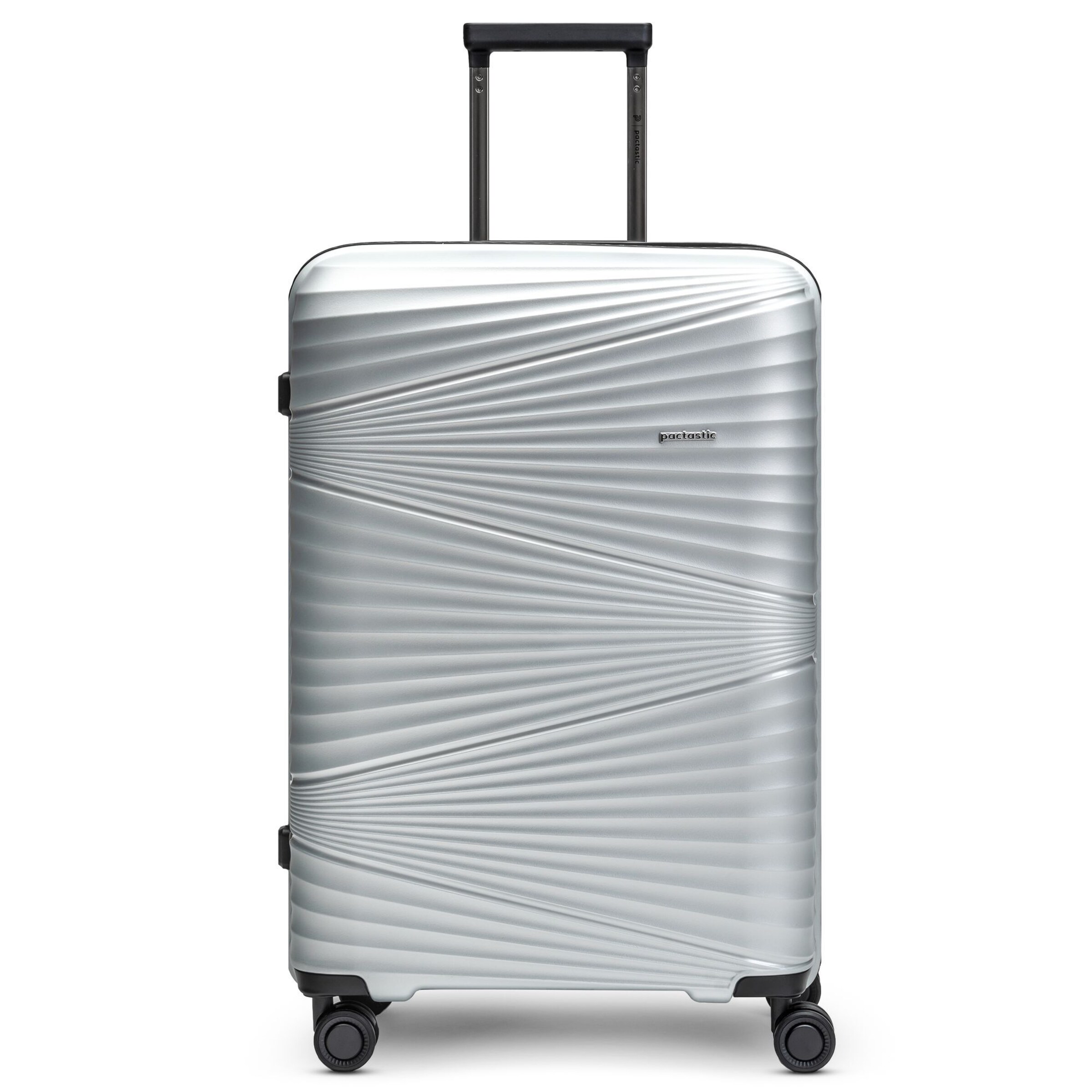 Pactastic Trolley in Silber: Vorderseite