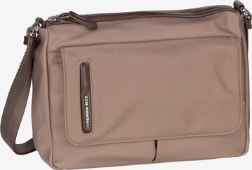 MANDARINA DUCK Schoudertas 'Hunter' in Beige: voorkant