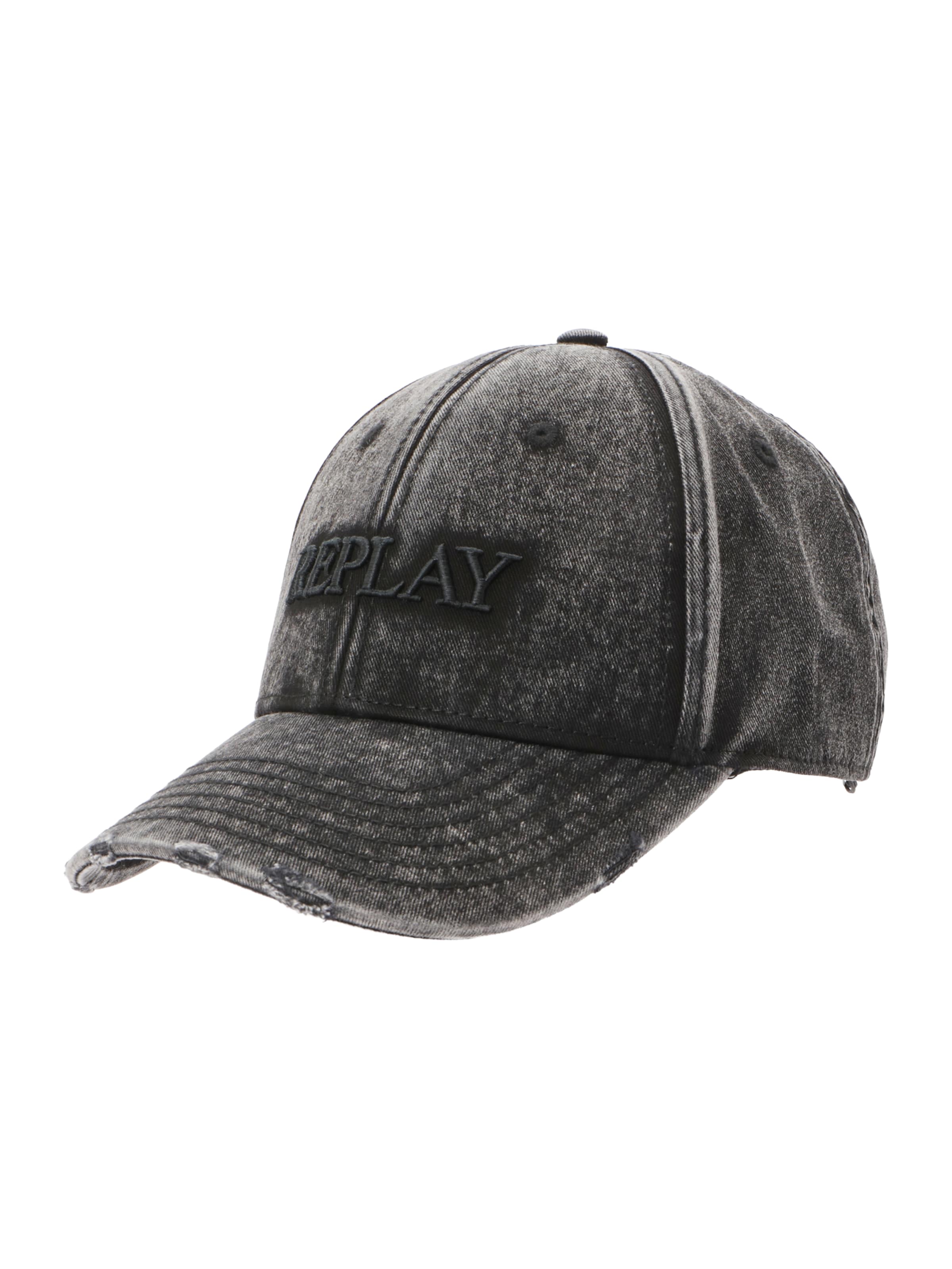 Casquette REPLAY en noir : devant