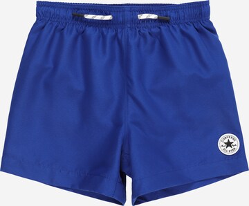 CONVERSE Zwemshorts in Blauw: voorkant