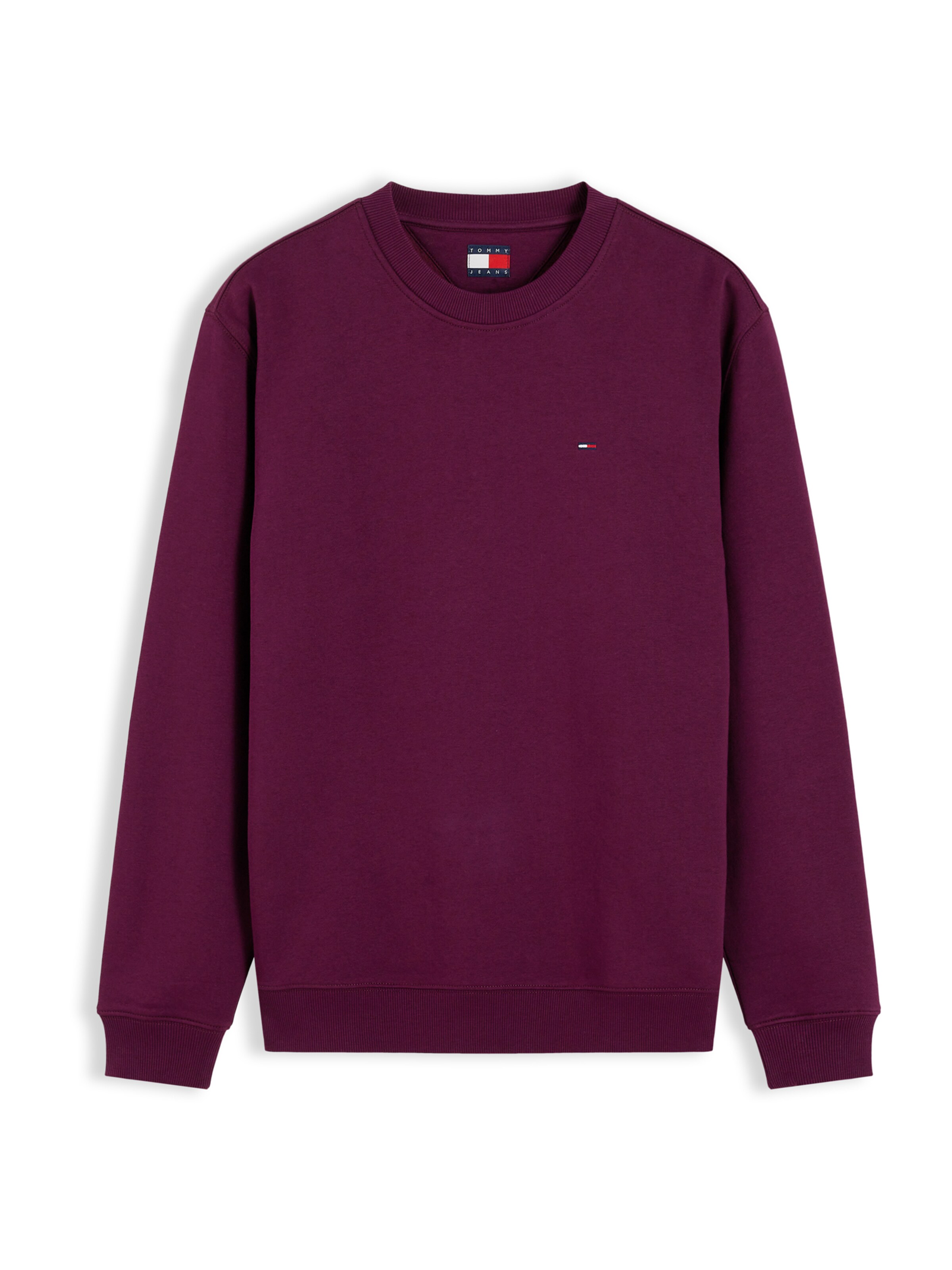 Tommy Jeans Mikina - Fialová: predná strana