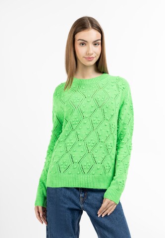 MYMO Sweater 'Blonda' in Green: front