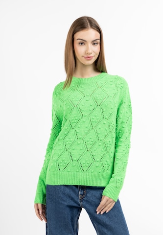 Pull-over 'Blonda' MYMO en vert : devant