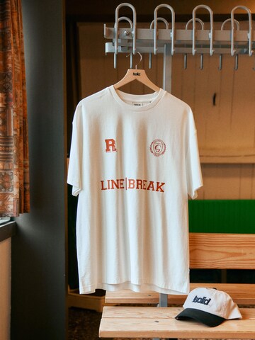 Maglietta 'SDSelah' di !Solid in bianco