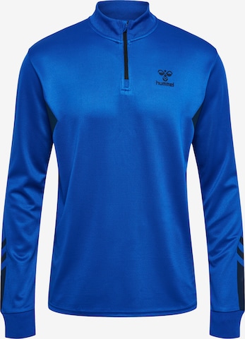 Hummel Athletic Sweatshirt 'ACTIVE ' in Blue: front