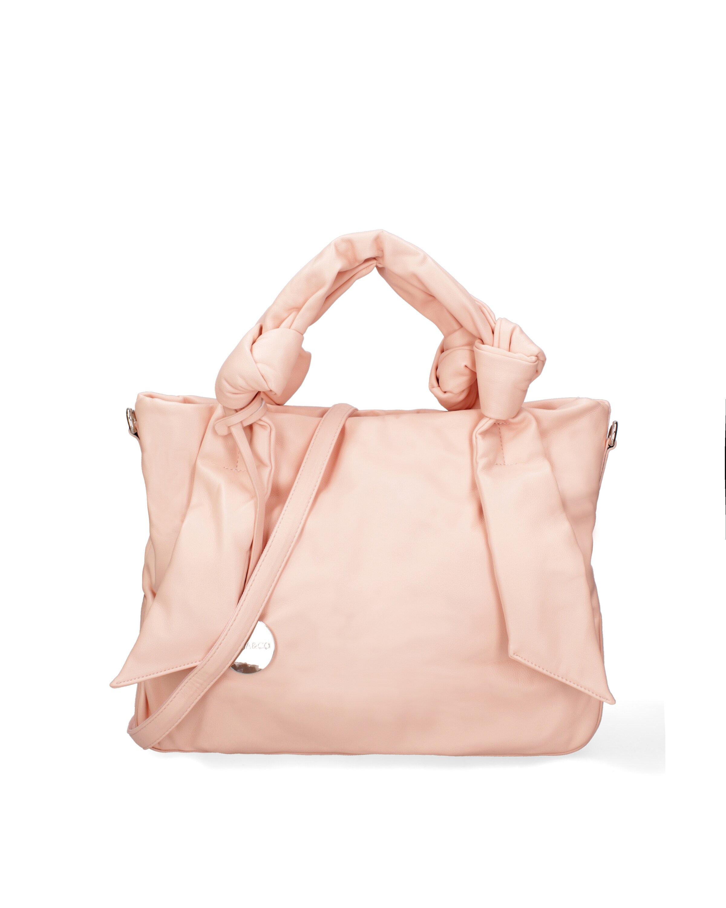 Shopper di Diana&Co. in rosa: frontale