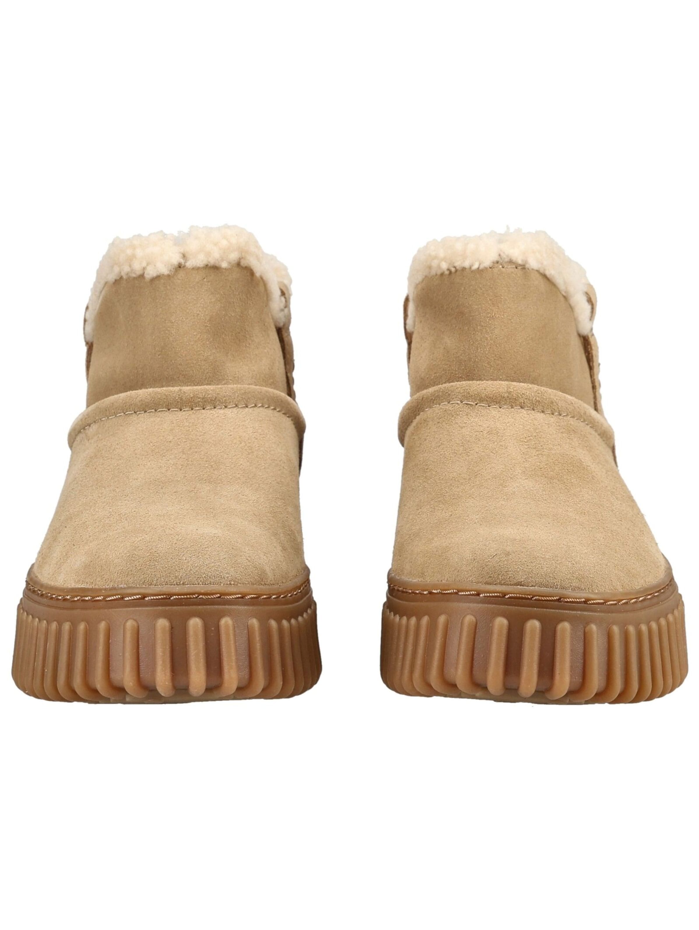 CLARKS Enkellaarsjes in Beige