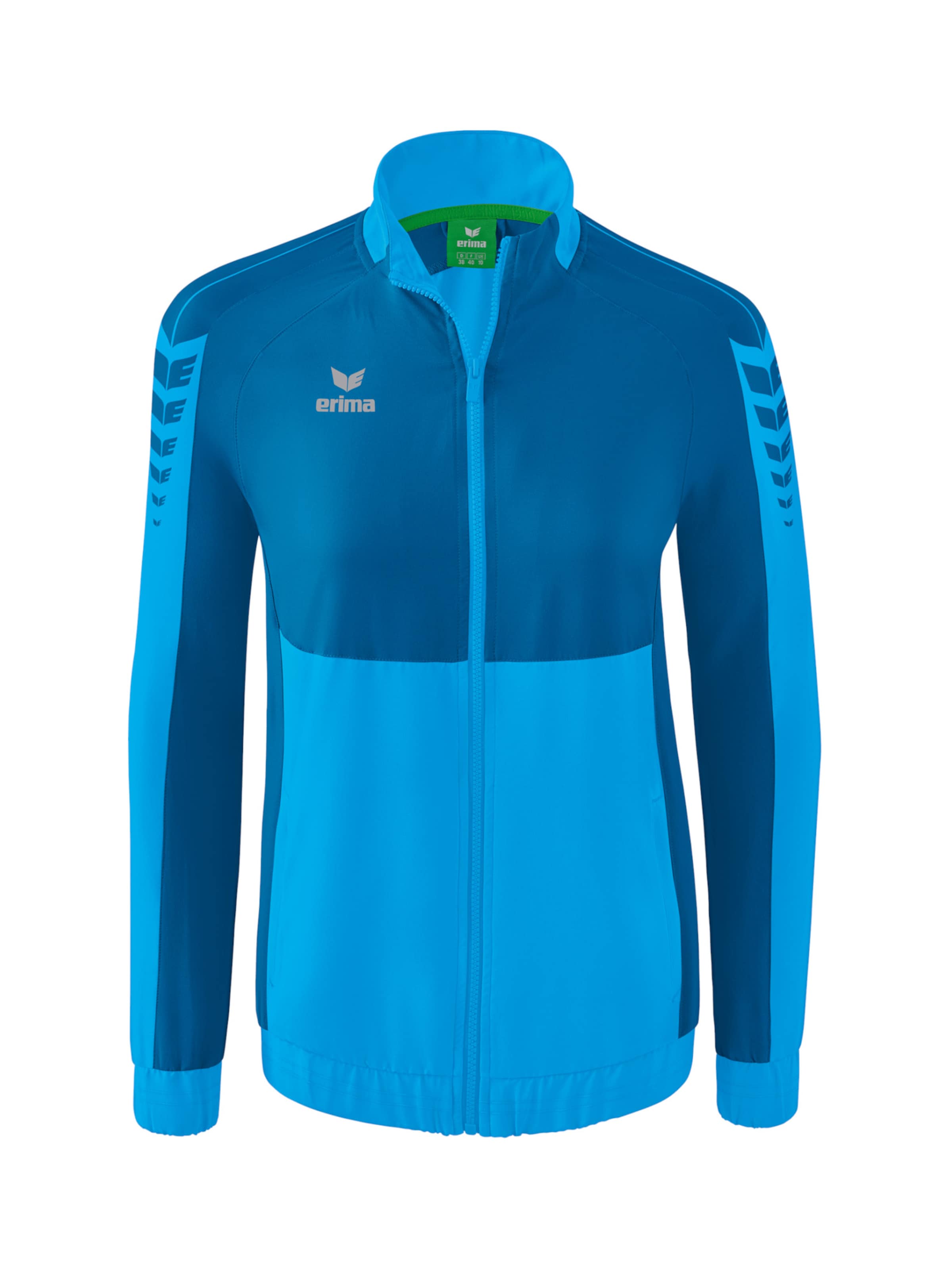 ERIMA Athletic Jacket in Blue: front