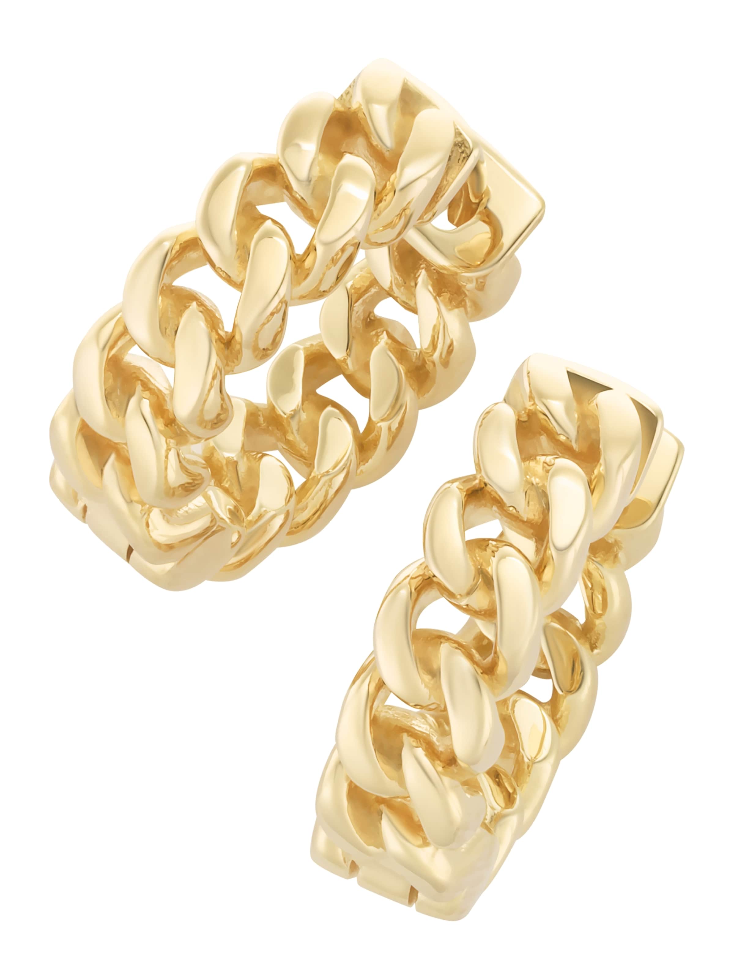 Smart Jewel Oorbellen in Goud: voorkant