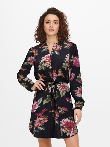 Abito camicia 'ONLNOVA' di ONLY in nero: frontale