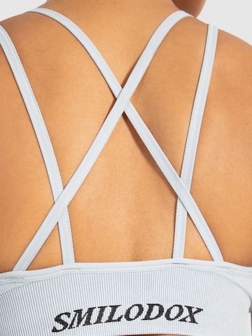 Bustier Haut de sport Smilodox en bleu