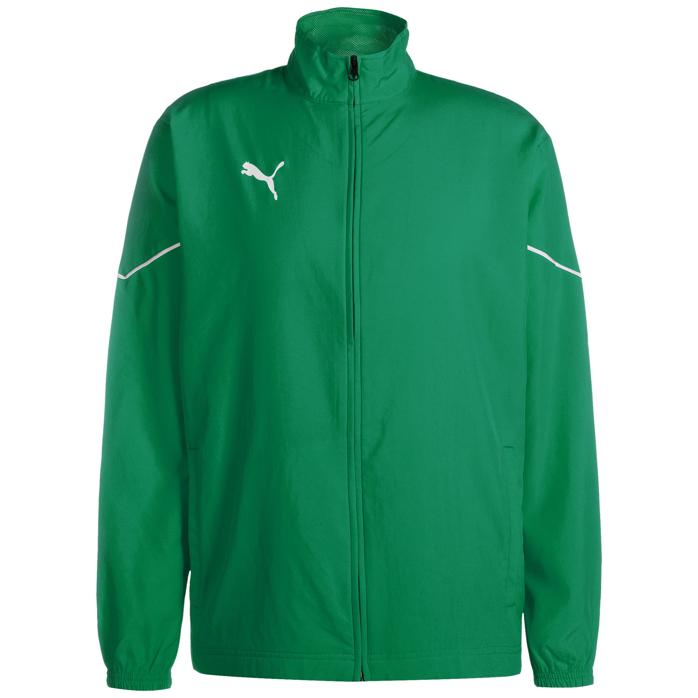 PUMA Sportjacke in Grün: Vorderseite
