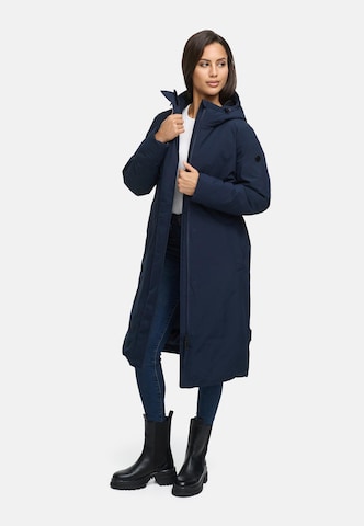 Cappotto invernale 'Eismelodie 14' di NAVAHOO in blu: frontale