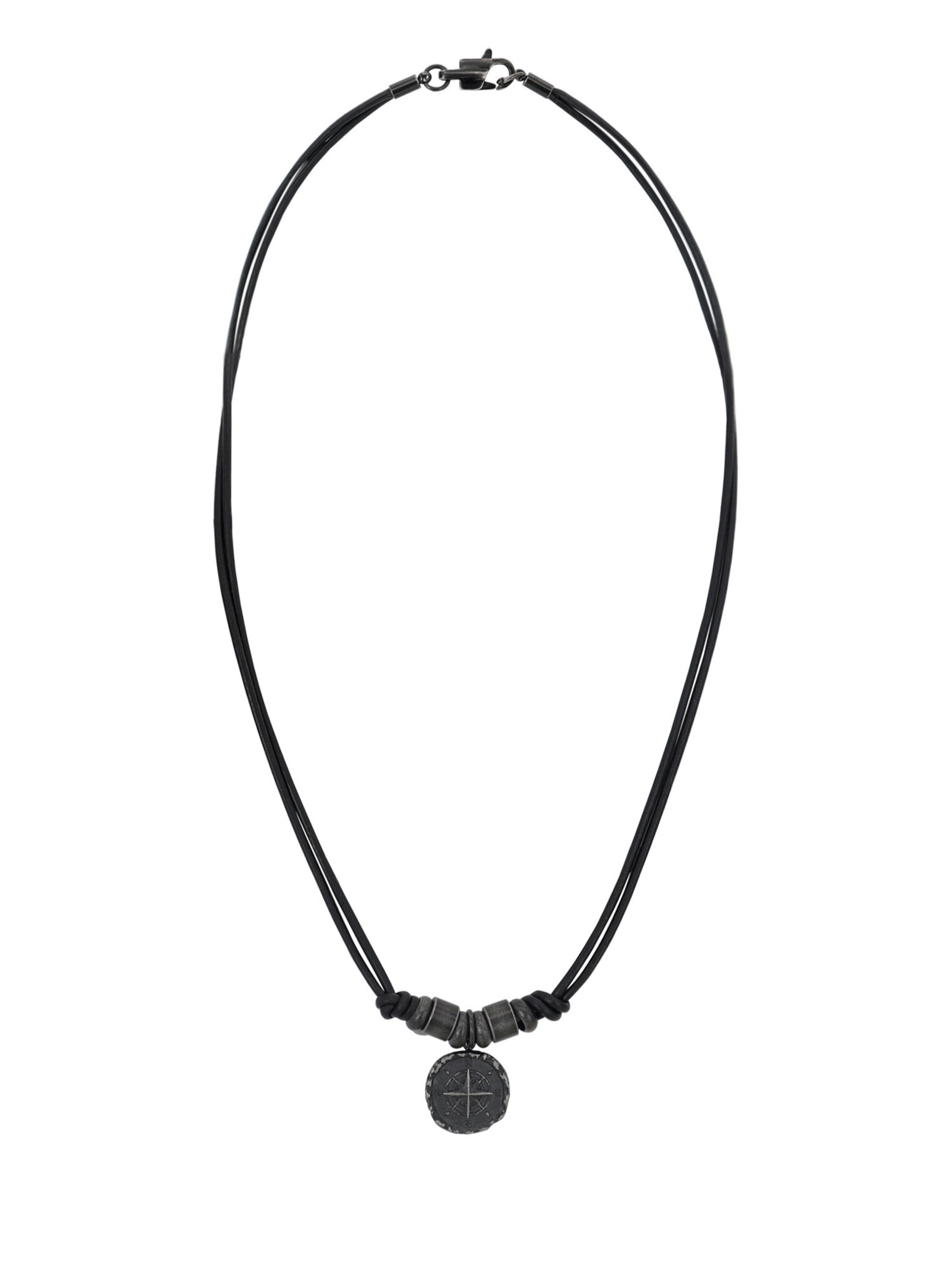 FYNCH-HATTON Kette in Schwarz: Vorderseite