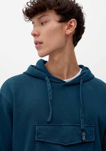 QS Sweatshirt in Blauw