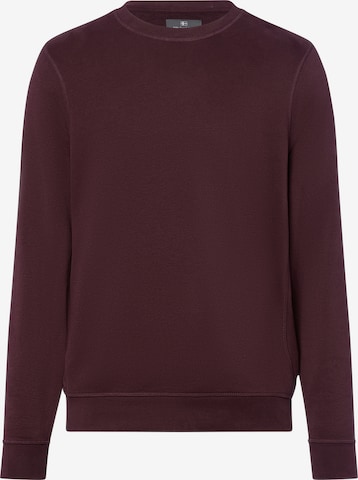 Sweat-shirt Nils Sundström en rouge : devant