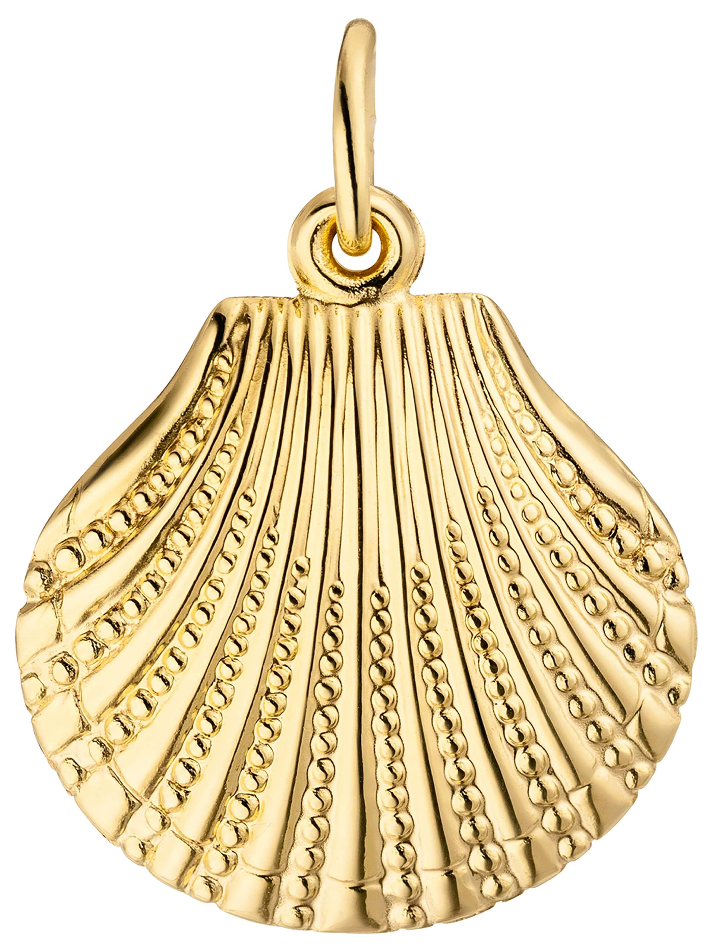 Jobo Pendant in Gold: front