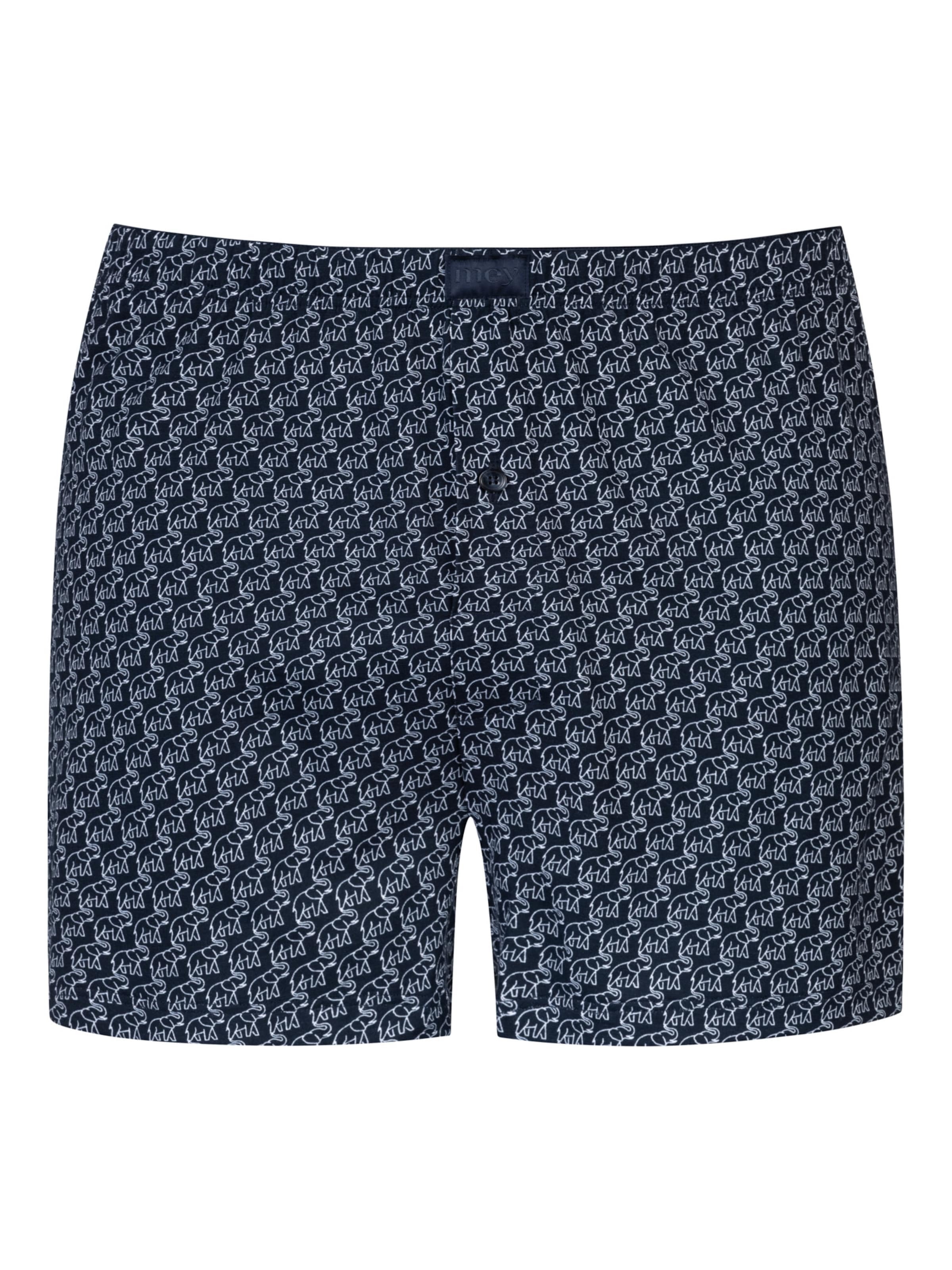 Boxers 'Elephant Walk' Mey en bleu : devant