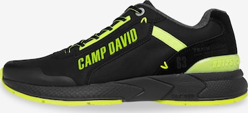 CAMP DAVID Sneakers in Black: front
