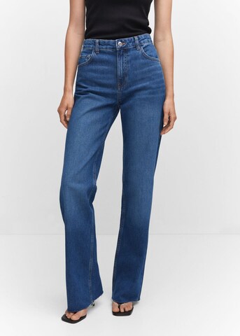 MANGO Wide leg Jeans 'Danila' in Blauw: voorkant