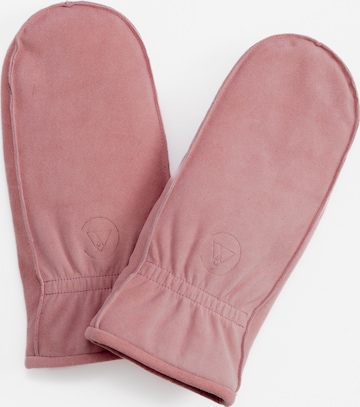 CASH-MERE.CH Rukkaset värissä vaaleanpunainen: etupuoli