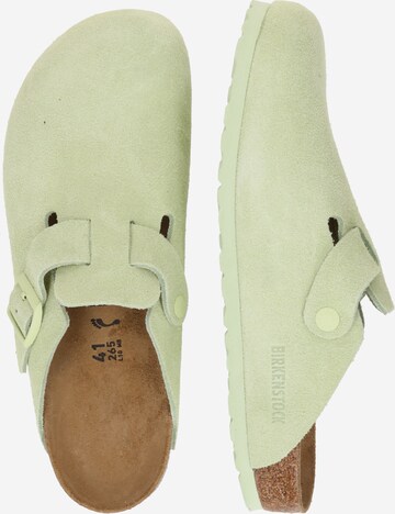 BIRKENSTOCK Muiltjes 'Boston' in Groen