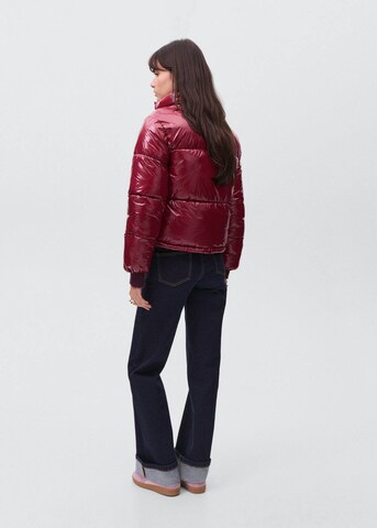 MANGO TEEN Between-Season Jacket 'Galaxy2' in Red