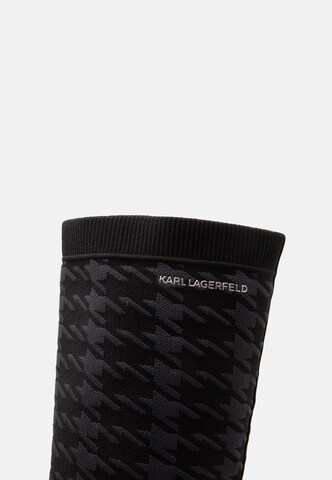 Karl Lagerfeld Μπότες 'Pandara' σε μαύρο
