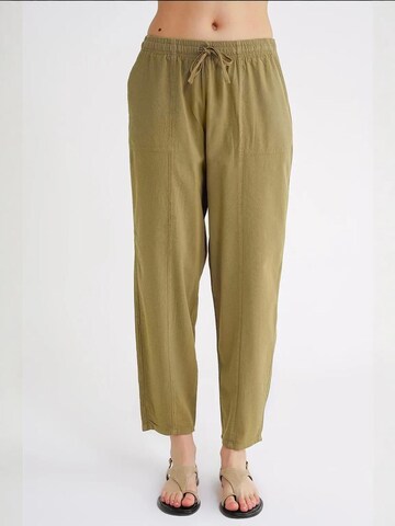 MixRay Loosefit Broek in Groen: voorkant