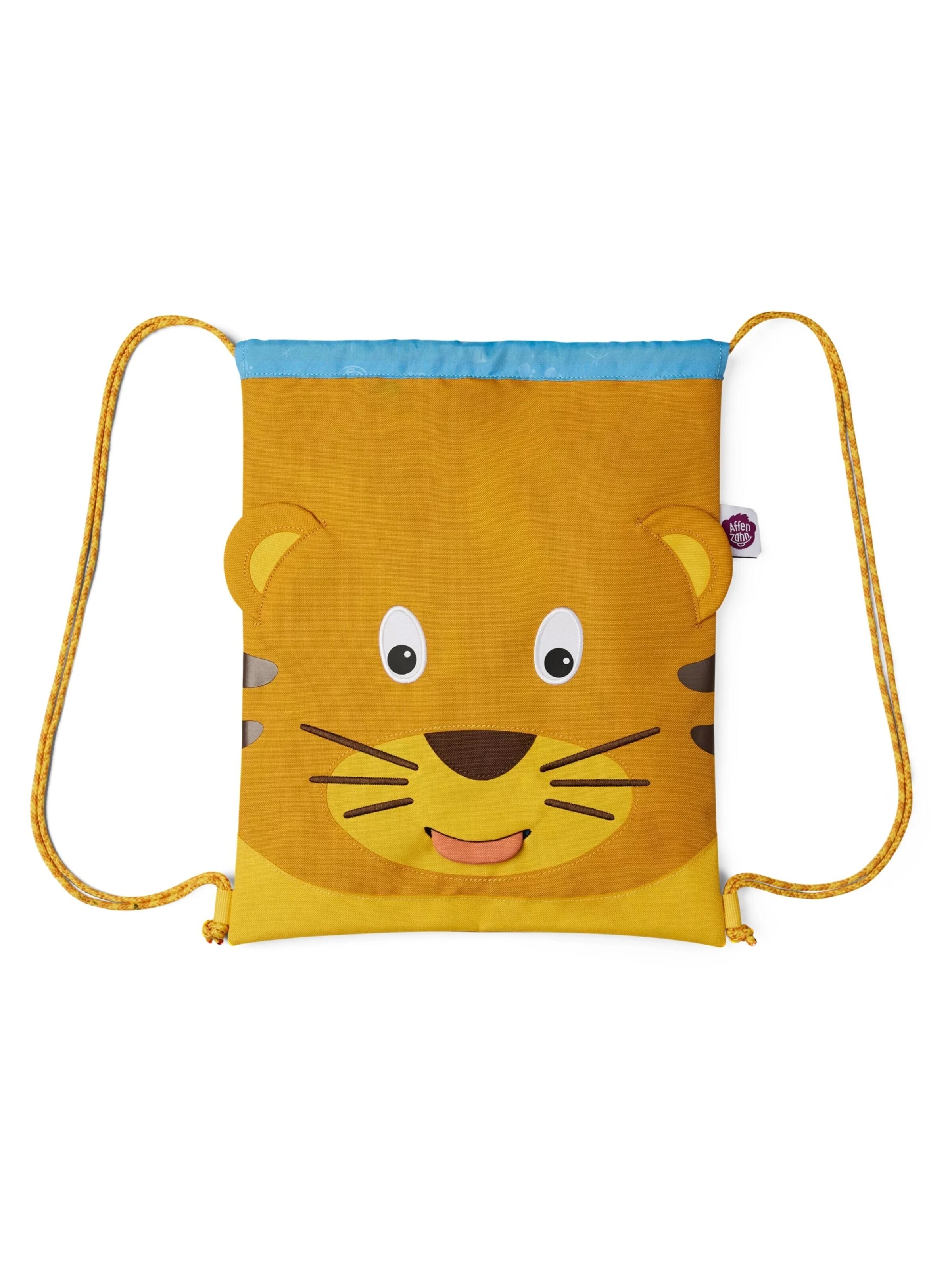 Affenzahn Gym Bag 'Sportbeutel Sportbeutel' in Yellow: front