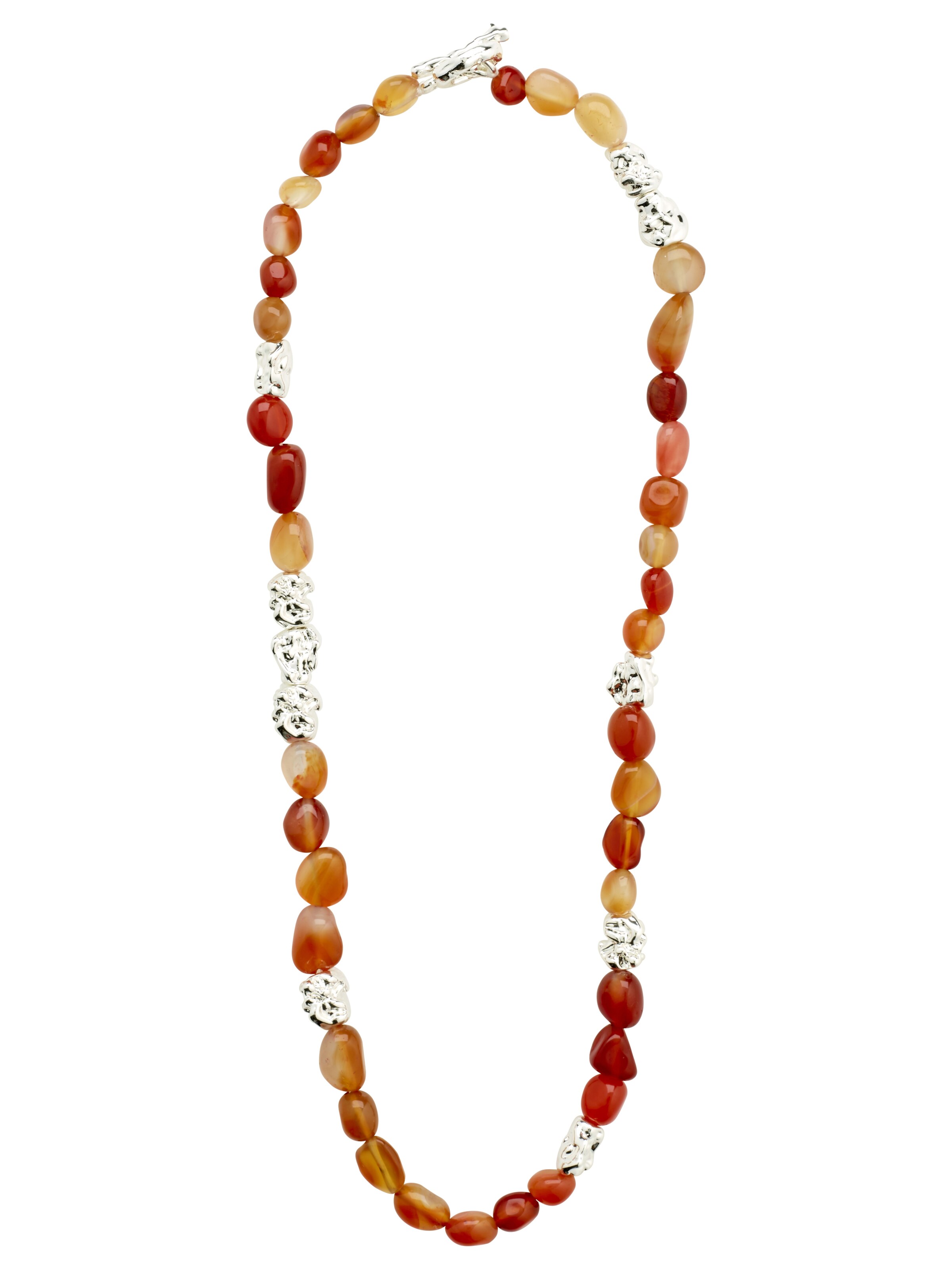 Lanțuri 'Trust' de la Pilgrim pe argintiu: față