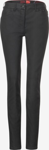 CECIL Regular Pants in Black: front