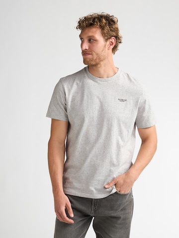 Petrol Industries Shirt in Grijs: voorkant