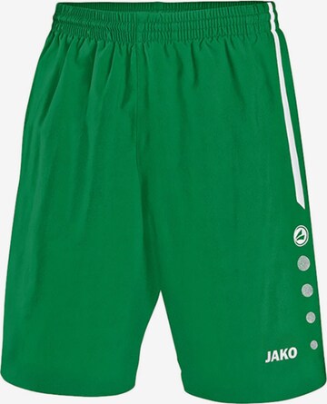 JAKO Regular Sportbroek 'Turin' in Groen: voorkant