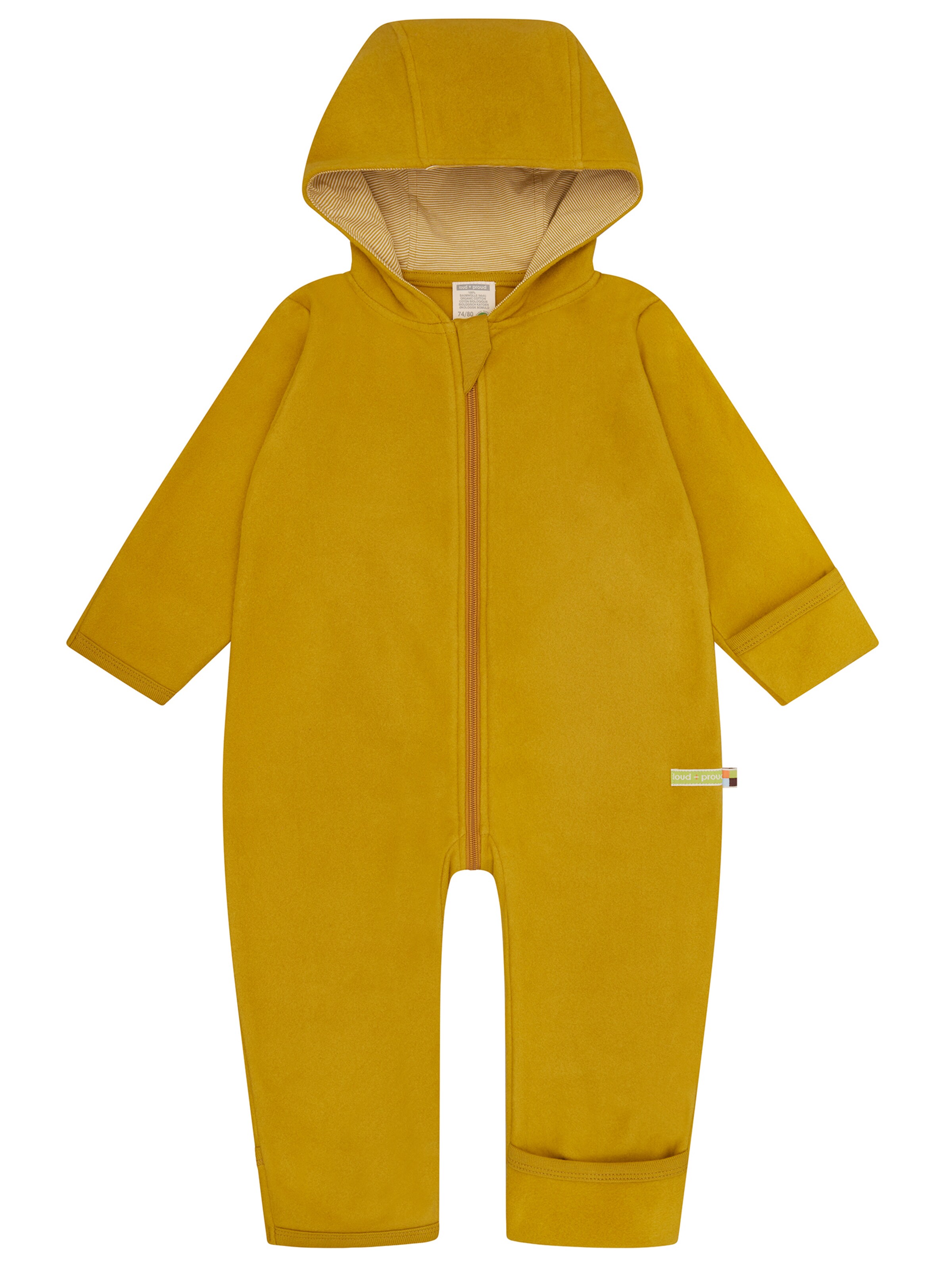 loud + proud Overall‌‌‌‌‌‌‌ in Gelb: Vorderseite