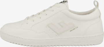 Sneaker bassa ' Roland V.10 ' di Flamingos' Life in bianco: frontale