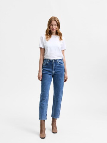 SELECTED FEMME regular Jeans 'Emine' i blå