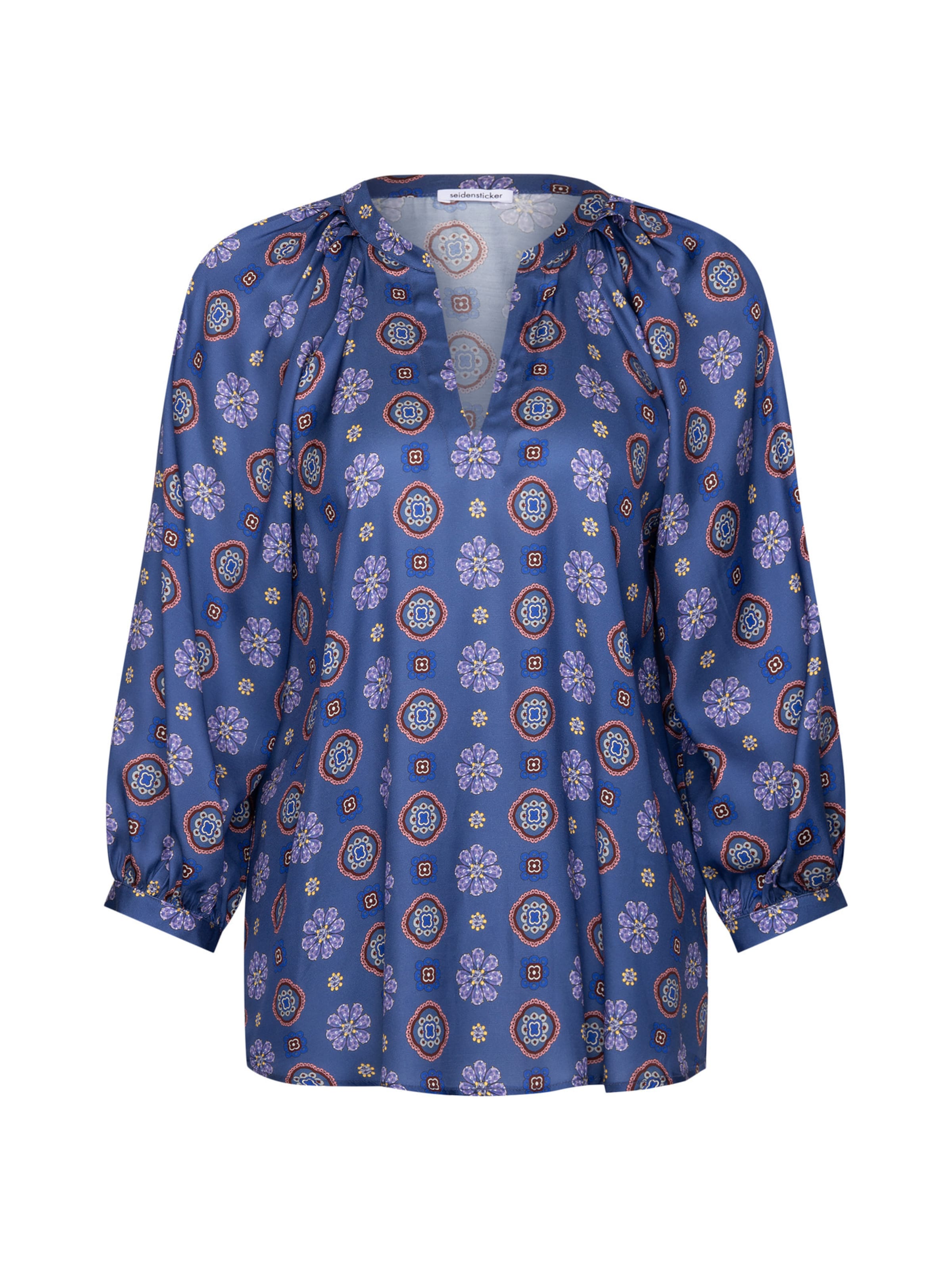SEIDENSTICKER Blouse in Blue: front