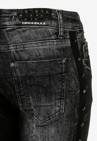 CIPO & BAXX Skinny Jeans 'WD341' in Schwarz