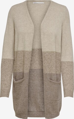 ONLY Knit cardigan 'Queen' in Beige: front