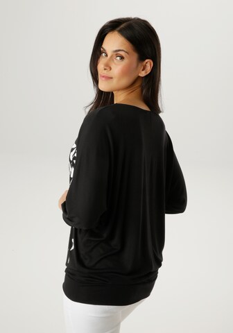 Aniston SELECTED Shirt in Black
