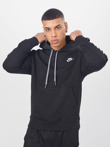 Nike Sportswear Sweatshirt in Schwarz: predná strana