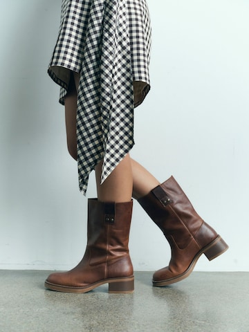 Bianco Stiefel 'BIAMARY' in Braun