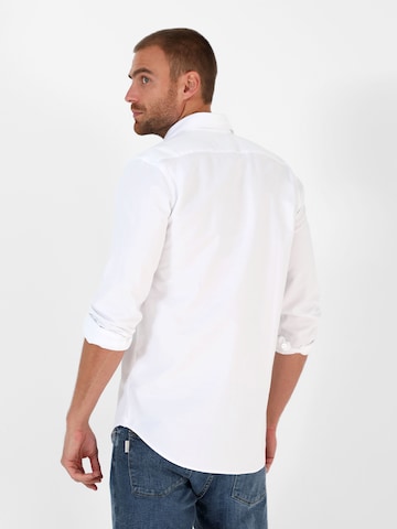 Scalpers Regular fit Button Up Shirt in White