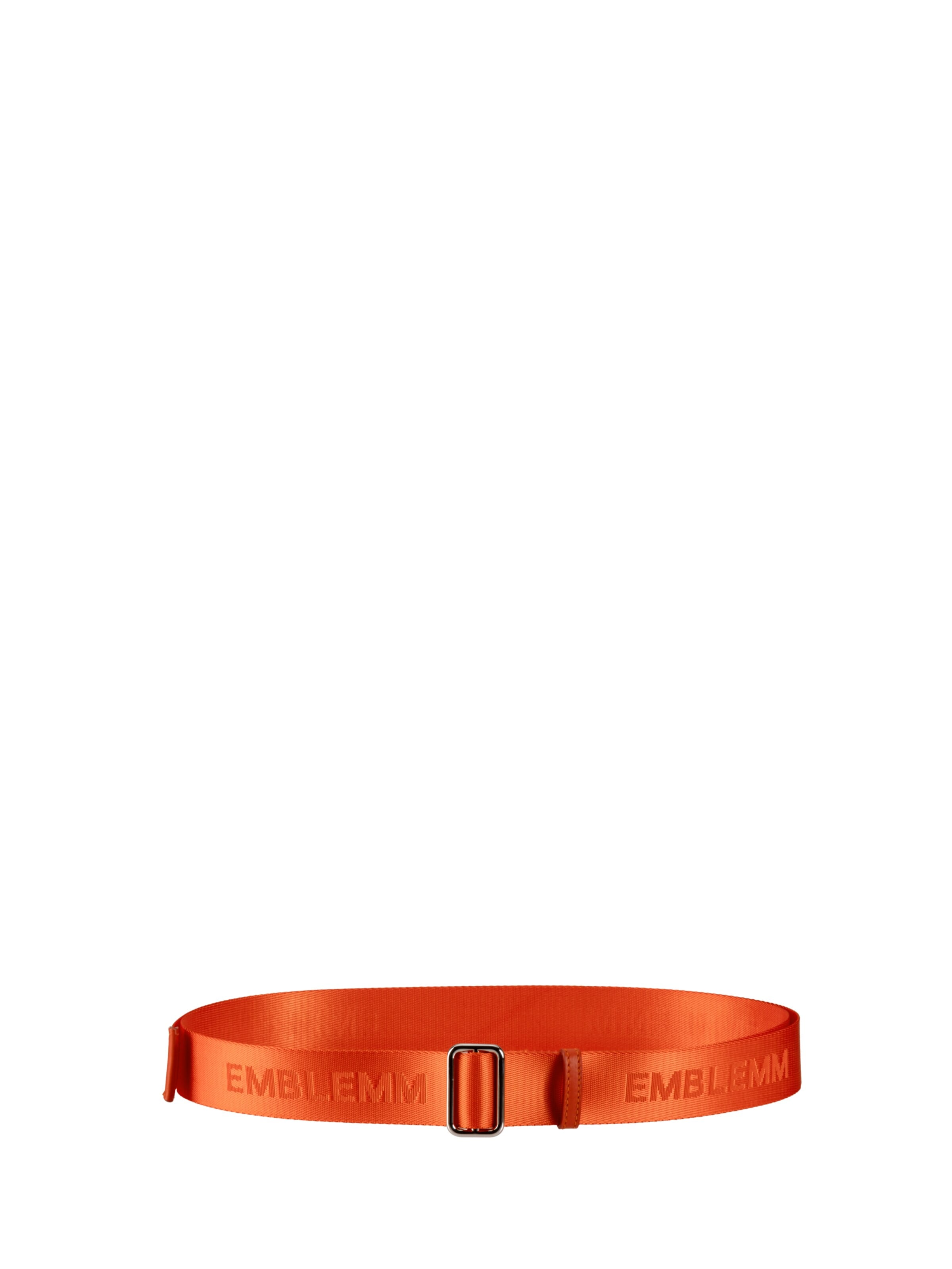 Ceinture EMBLEMM en orange : devant