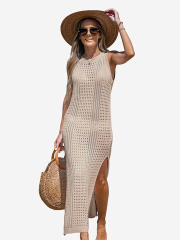 Cupshe Beach Dress in Green: front