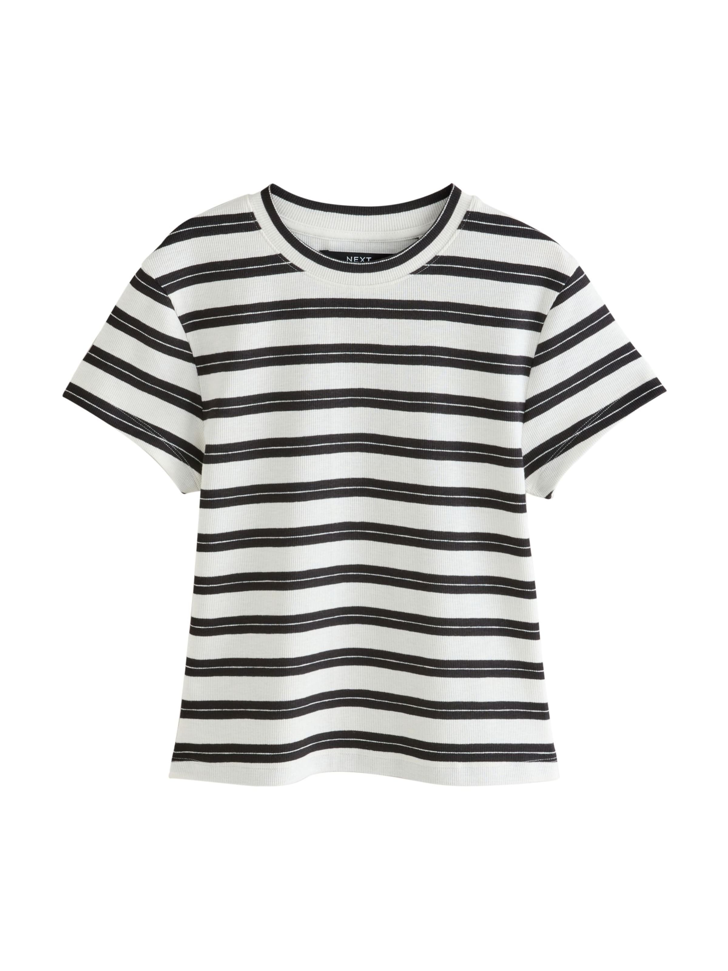 Next T-Shirt in Schwarz: Vorderseite