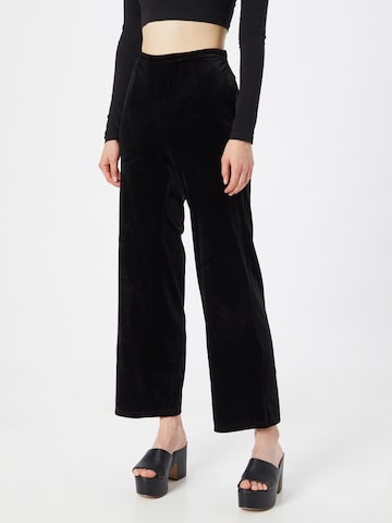 Loosefit Pantalon VILA en noir : devant